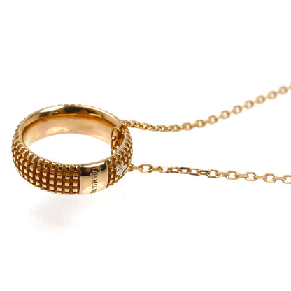 Damiani ダミアーニメトロポリタン ドリーム 1PD K18PG ピンクゴールド ネックレス ダイヤモンド 7.0g 42/50cm レディース【中古】