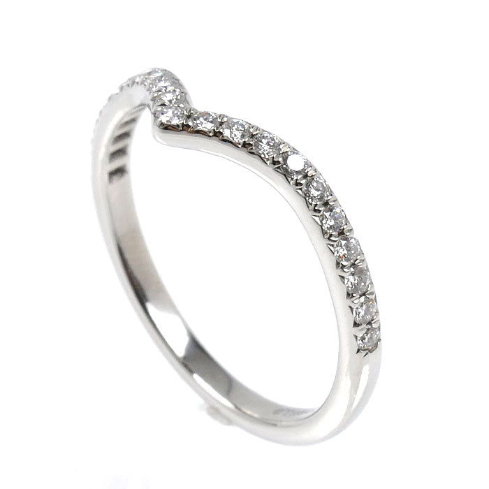 TIFFANY&Co. ティファニー Pt950プラチナ ソレスト V ダイヤ リング・指輪 60875626 ダイヤモンド 10号 2.5g レディース【中古】【美品】