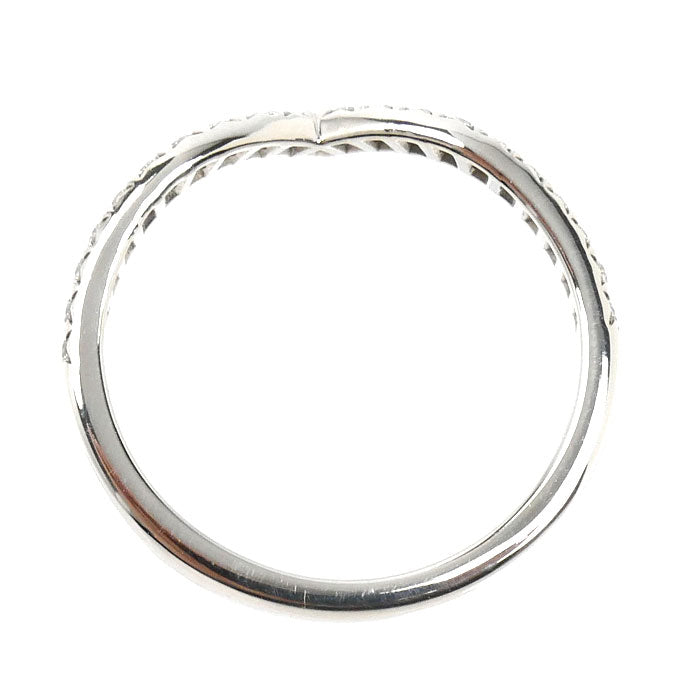 TIFFANY&Co. ティファニー Pt950プラチナ ソレスト V ダイヤ リング・指輪 60875626 ダイヤモンド 10号 2.5g レディース【中古】【美品】