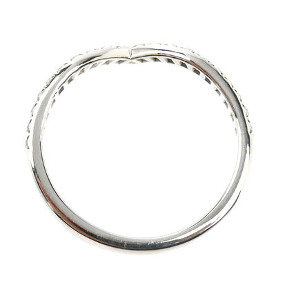 TIFFANY&Co. ティファニー Pt950プラチナ ソレスト V ダイヤ リング・指輪 60875626 ダイヤモンド 10号 2.5g レディース【中古】【美品】