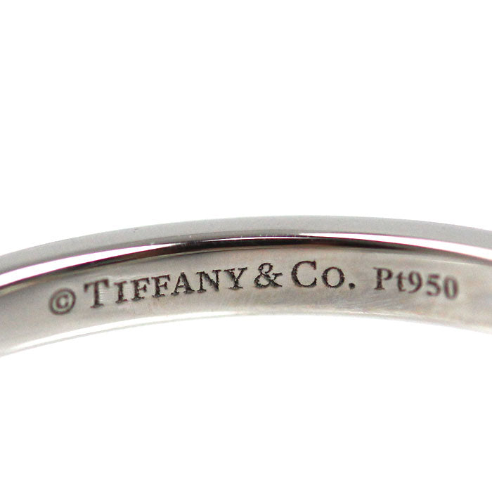 TIFFANY&Co. ティファニー Pt950プラチナ ソレスト V ダイヤ リング・指輪 60875626 ダイヤモンド 10号 2.5g レディース【中古】【美品】