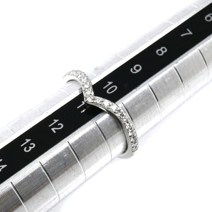 TIFFANY&Co. ティファニー Pt950プラチナ ソレスト V ダイヤ リング・指輪 60875626 ダイヤモンド 10号 2.5g レディース【中古】【美品】