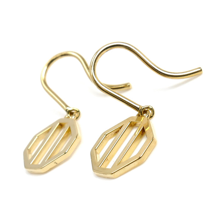 TIFFANY&Co. ティファニー K18YG イエローゴールド ゼリージュ ピアス 2.0g レディース【中古】