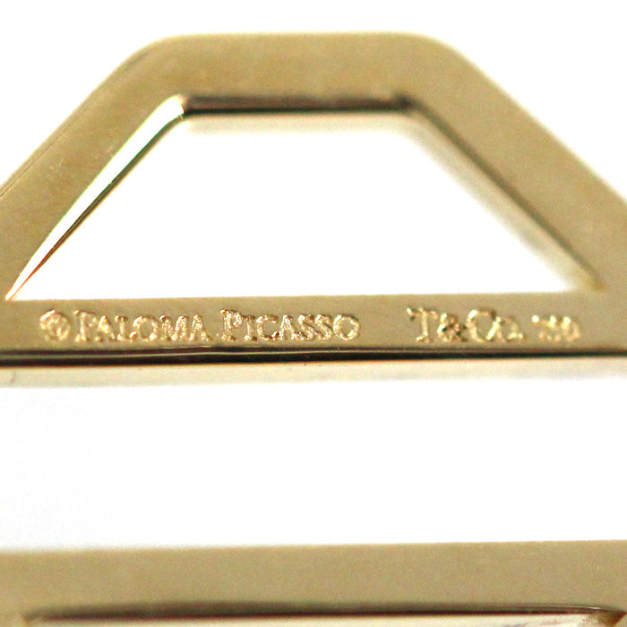 TIFFANY&Co. ティファニー K18YG イエローゴールド ゼリージュ ピアス 2.0g レディース【中古】