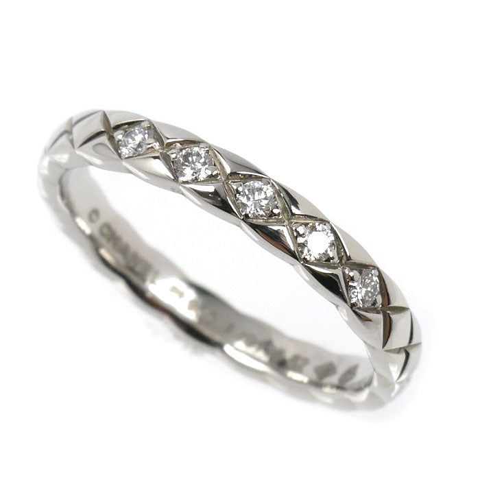 CHANEL シャネル Pt950プラチナ ココクラッシュ リング・指輪 J11355 ダイヤモンド 11.5号 52 4.0g レディース【中古】【美品】