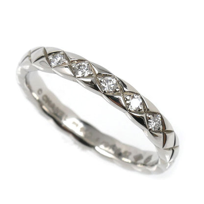 CHANEL シャネル Pt950プラチナ ココクラッシュ リング・指輪 J11355 ダイヤモンド 11.5号 52 4.0g レディース【中古】【美品】