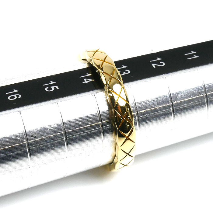 CHANEL シャネル K18YG イエローゴールド ココクラッシュ リング・指輪 13.5号 54 3.9g レディース【中古】【美品】