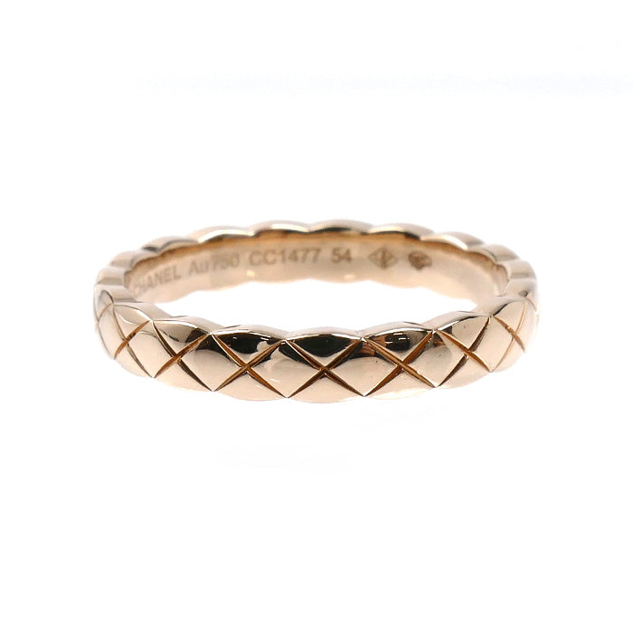 CHANEL シャネル K18PG ピンクゴールド ココクラッシュ リング・指輪 J11785 13.5号 54 3.8g レディース【中古】【美品】