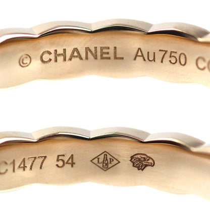 CHANEL シャネル K18PG ピンクゴールド ココクラッシュ リング・指輪 J11785 13.5号 54 3.8g レディース【中古】【美品】