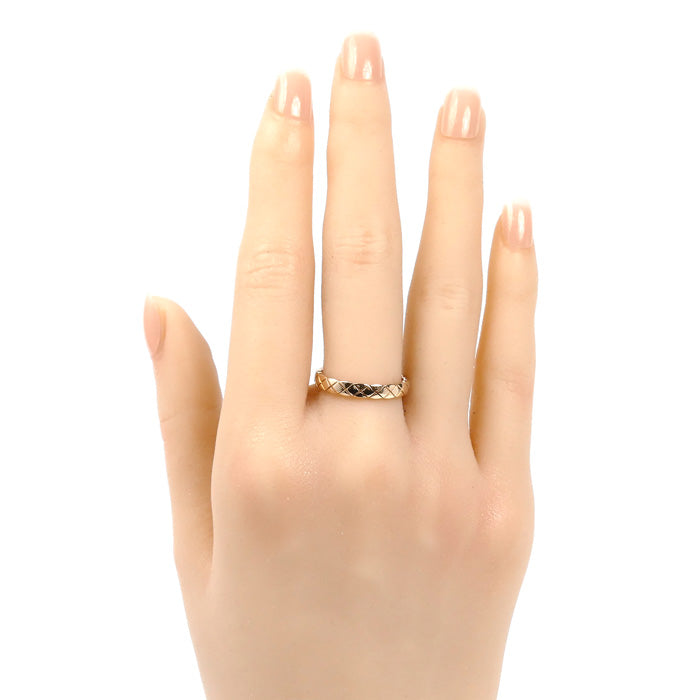 CHANEL シャネル K18PG ピンクゴールド ココクラッシュ リング・指輪 J11785 13.5号 54 3.8g レディース【中古】【美品】
