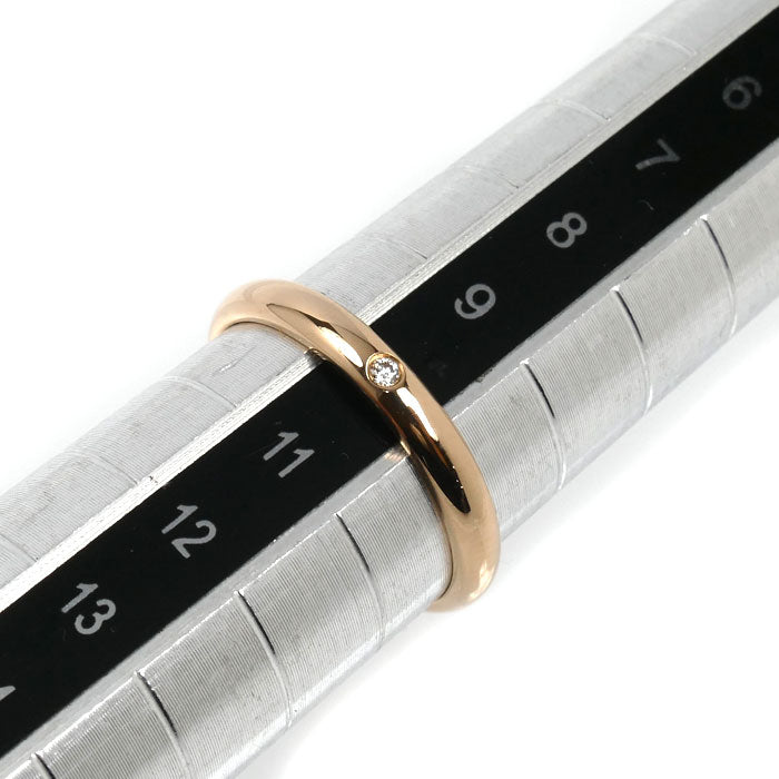 CARTIER カルティエ K18PG ピンクゴールド 1895 ウェディング 1Pダイヤ リング・指輪 B4088250 ダイヤモンド 10号 50 2.2g レディース【中古】【美品】