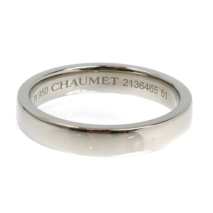 Chaumet ショーメ Pt950プラチナ エターナル ドゥ ショーメ リュバン リング・指輪 080303-51 10.5号 51 5.9g レディース【中古】【美品】