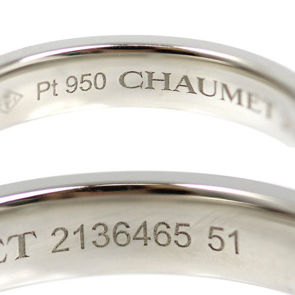Chaumet ショーメ Pt950プラチナ エターナル ドゥ ショーメ リュバン リング・指輪 080303-51 10.5号 51 5.9g レディース【中古】【美品】