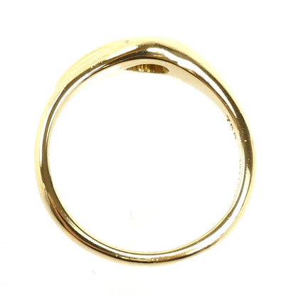 TIFFANY&Co. ティファニー K18YG イエローゴールド リング・指輪 エメラルド 8号 2.5g レディース【中古】