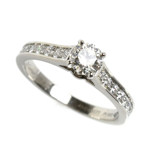 CARTIER カルティエ Pt950プラチナ ソリテール リング・指輪 ダイヤモンド0.35ct 9号 49 3.4g レディース【中古】【美品】