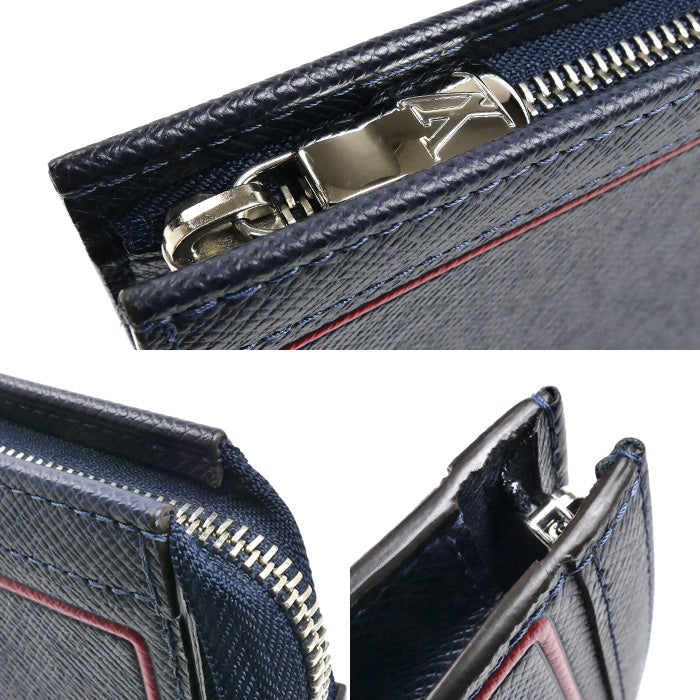 LOUIS VUITTON ルイ・ヴィトン ポシェット ヴォワヤージュMM クラッチバッグ タイガ ネイビー M63394 TA4109 メンズ【中古】【美品】