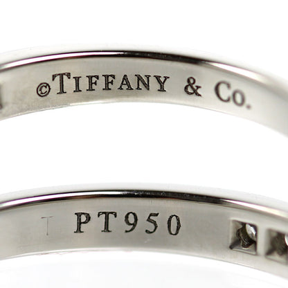 TIFFANY&Co. ティファニー Pt950プラチナ チャネルセッティング リング・指輪 ダイヤモンド 9号 3.5g レディース【中古】【美品】