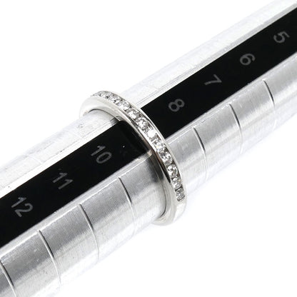 TIFFANY&Co. ティファニー Pt950プラチナ チャネルセッティング リング・指輪 ダイヤモンド 9号 3.5g レディース【中古】【美品】