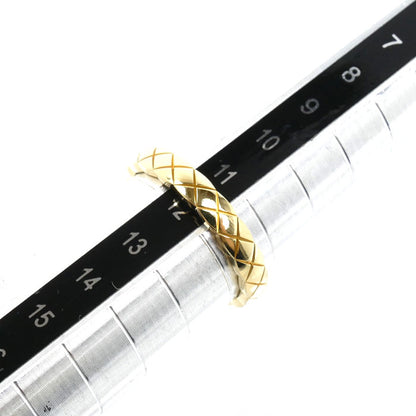 CHANEL シャネル K18YG イエローゴールド ココクラッシュ ミニ リング・指輪 J11794 11.5号 52 3.7g レディース【中古】