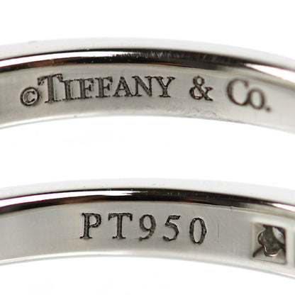 TIFFANY&Co. ティファニー Pt950プラチナ チャネルセッティング リング・指輪 ダイヤモンド 8号 2.9g レディース【中古】【美品】