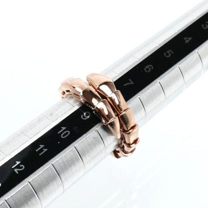 BVLGARI ブルガリ K18PG ピンクゴールド セルペンティ ヴァイパー リング・指輪 8号 6.3g レディース【中古】【美品】