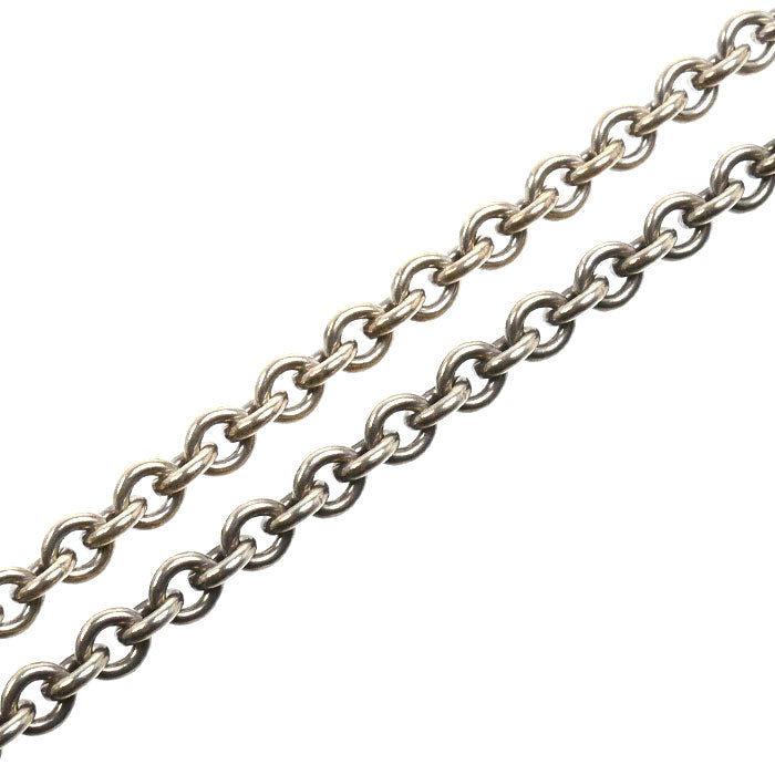 CHROME HEARTS クロムハーツ シルバー925 NEチェーン 24 ネックレス 2353-304-8724-9100 27.8g 60cm メンズ【中古】