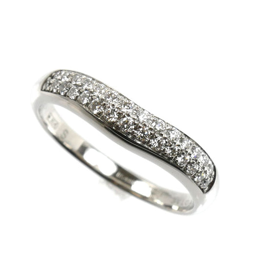 BVLGARI ブルガリ Pt950プラチナ フェディ ダイヤ リング・指輪 347292 ダイヤモンド 7号 3.6g レディース【中古】【美品】