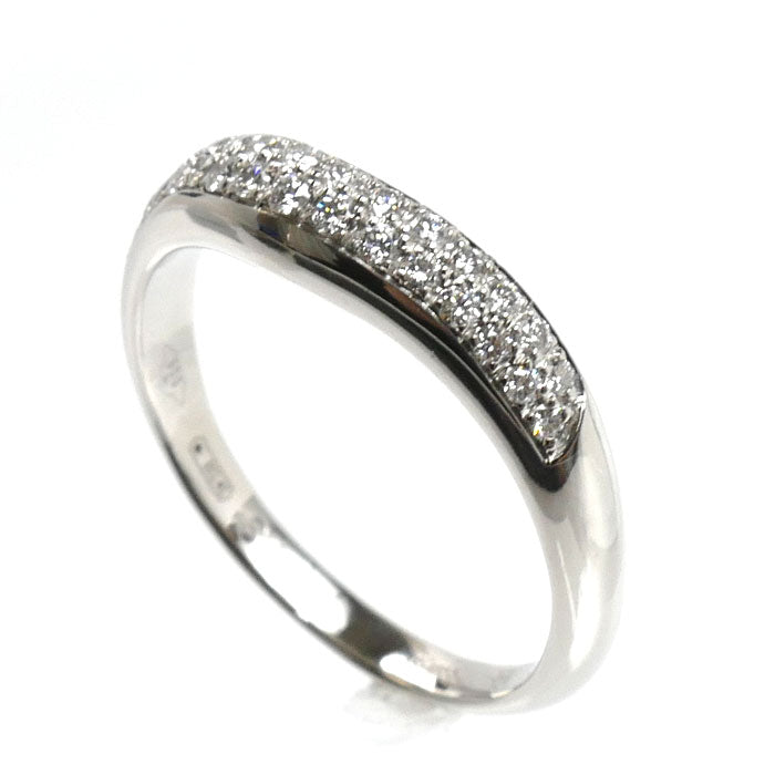 BVLGARI ブルガリ Pt950プラチナ フェディ ダイヤ リング・指輪 347292 ダイヤモンド 7号 3.6g レディース【中古】【美品】