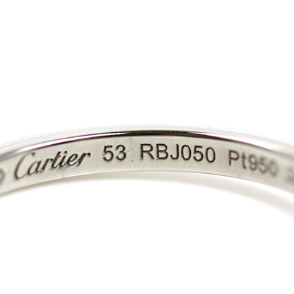 CARTIER カルティエ Pt950プラチナ バレリーナ リング・指輪 B4093053 ダイヤモンド 13号 53 2.8g レディース【中古】【美品】