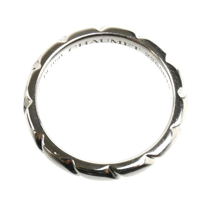 Chaumet ショーメ Pt950プラチナ トルサード 1Pダイヤ リング・指輪 082721 ダイヤモンド 6号 46 4.0g レディース【中古】【美品】