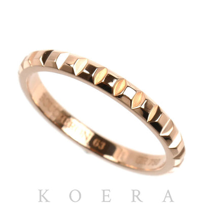Boucheron ブシュロン K18PG ピンクゴールド キャトル クルドパリ ミディアム リング・指輪 JAL00108 22.5号 63 4.2g メンズ【中古】【美品】