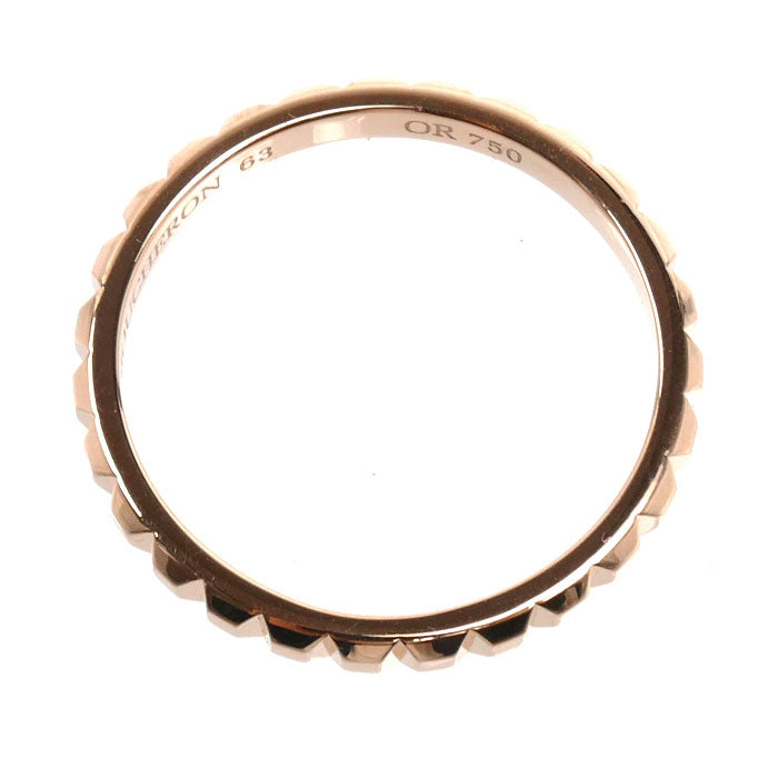 Boucheron ブシュロン K18PG ピンクゴールド キャトル クルドパリ ミディアム リング・指輪 JAL00108 22.5号 63 4.2g メンズ【中古】【美品】