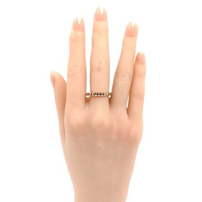 Boucheron ブシュロン K18PG ピンクゴールド キャトル クルドパリ ミディアム リング・指輪 JAL00108 22.5号 63 4.2g メンズ【中古】【美品】