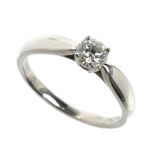 TIFFANY&Co. ティファニー Pt950プラチナ ハーモニー リング・指輪 ダイヤモンド0.23ct 6号 2.8g レディース【中古】