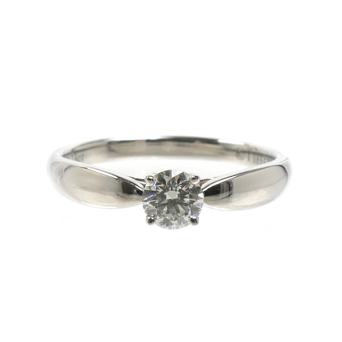 TIFFANY&Co. ティファニー Pt950プラチナ ハーモニー リング・指輪 ダイヤモンド0.23ct 6号 2.8g レディース【中古】