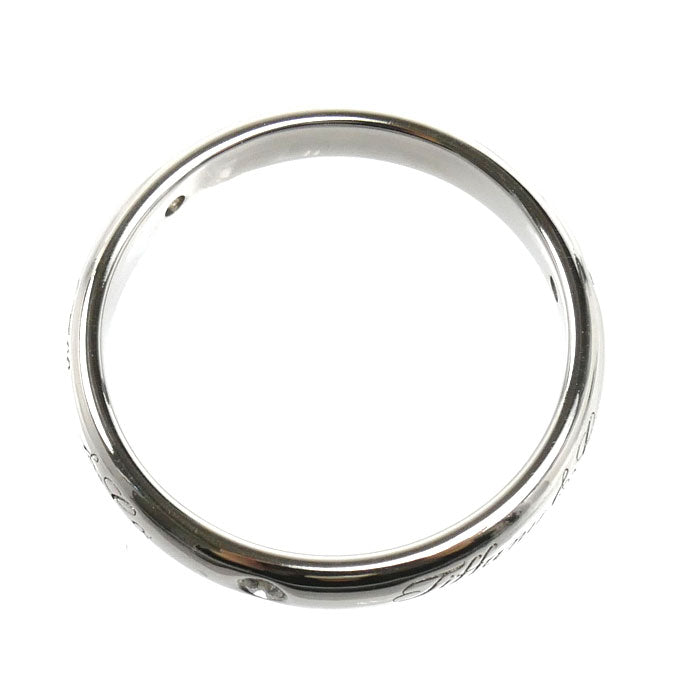 TIFFANY&Co. ティファニー Pt950プラチナ ノーツ ルシダ リング・指輪 ダイヤモンド 10号 4.0g レディース【中古】【美品】