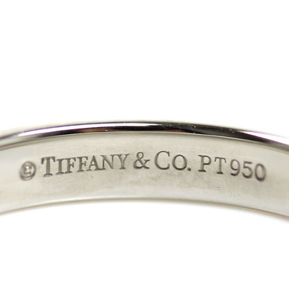 TIFFANY&Co. ティファニー Pt950プラチナ ノーツ ルシダ リング・指輪 ダイヤモンド 10号 4.0g レディース【中古】【美品】