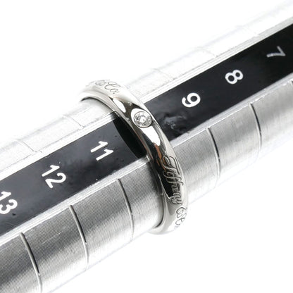 TIFFANY&Co. ティファニー Pt950プラチナ ノーツ ルシダ リング・指輪 ダイヤモンド 10号 4.0g レディース【中古】【美品】