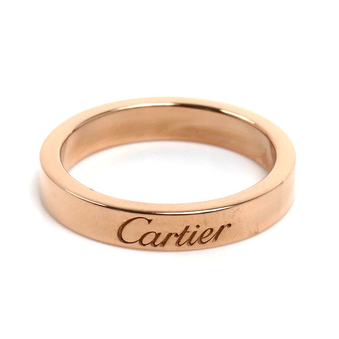 CARTIER カルティエ K18PG ピンクゴールド C ドゥ カルティエ ウェディング リング・指輪 B4087246 6号 46 3.4g レディース【中古】【美品】