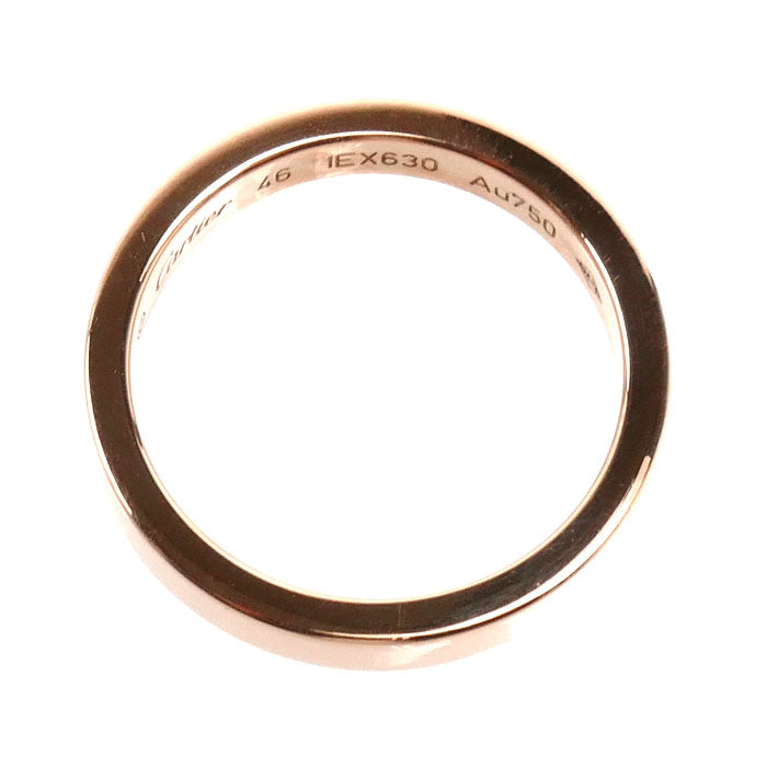 CARTIER カルティエ K18PG ピンクゴールド C ドゥ カルティエ ウェディング リング・指輪 B4087246 6号 46 3.4g レディース【中古】【美品】
