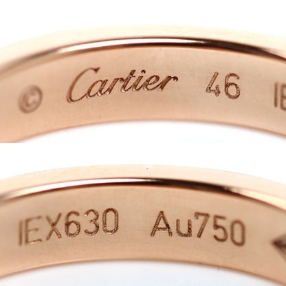 CARTIER カルティエ K18PG ピンクゴールド C ドゥ カルティエ ウェディング リング・指輪 B4087246 6号 46 3.4g レディース【中古】【美品】