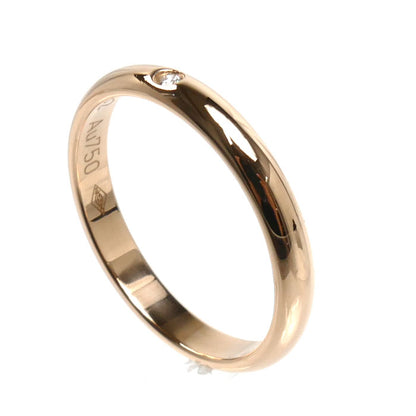 CARTIER カルティエ K18PG ピンクゴールド クラシック リング・指輪 B4088249 ダイヤモンド 9号 49 2.2g レディース【中古】【美品】