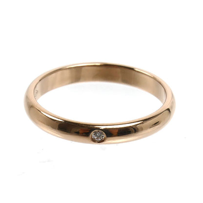 CARTIER カルティエ K18PG ピンクゴールド クラシック リング・指輪 B4088249 ダイヤモンド 9号 49 2.2g レディース【中古】【美品】