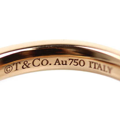 TIFFANY&Co. ティファニー K18PG ピンクゴールド Tワン ダイヤ リング・指輪 67795245 ダイヤモンド 7号 3.5g レディース【中古】【美品】