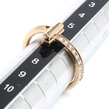 TIFFANY&Co. ティファニー K18PG ピンクゴールド Tワン ダイヤ リング・指輪 67795245 ダイヤモンド 7号 3.5g レディース【中古】【美品】