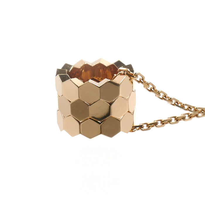 Chaumet ショーメ K18PG ピンクゴールド ビー ドゥ ショーメ ネックレス 085072-000 4.4g 38/40/42cm レディース【中古】【美品】