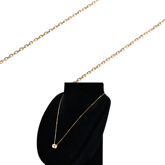 Chaumet ショーメ K18PG ピンクゴールド ビー ドゥ ショーメ ネックレス 085072-000 4.4g 38/40/42cm レディース【中古】【美品】