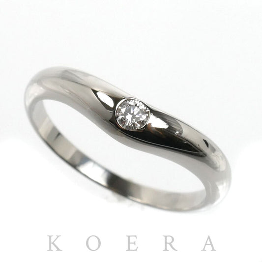 BVLGARI ブルガリ Pt950プラチナ コロナ リング・指輪 ダイヤモンド 11号 4.0g レディース【中古】【美品】