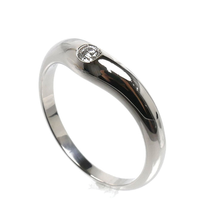 BVLGARI ブルガリ Pt950プラチナ コロナ リング・指輪 ダイヤモンド 11号 4.0g レディース【中古】【美品】
