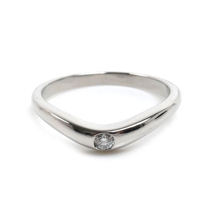 BVLGARI ブルガリ Pt950プラチナ コロナ リング・指輪 ダイヤモンド 11号 4.0g レディース【中古】【美品】